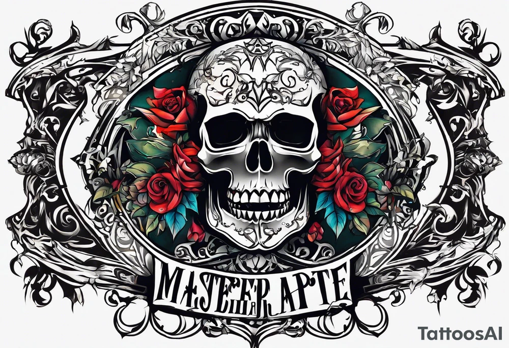 birthdate 06.20.1978 on the top and 
death date 01.03.2024 on the bottom tattoo idea