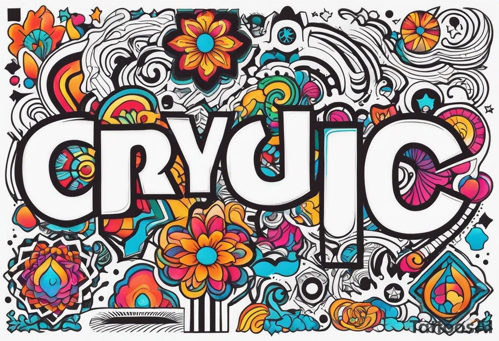 Psychedelics Chemical structure tattoo idea