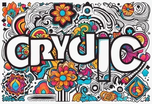 Psychedelics Chemical structure tattoo idea