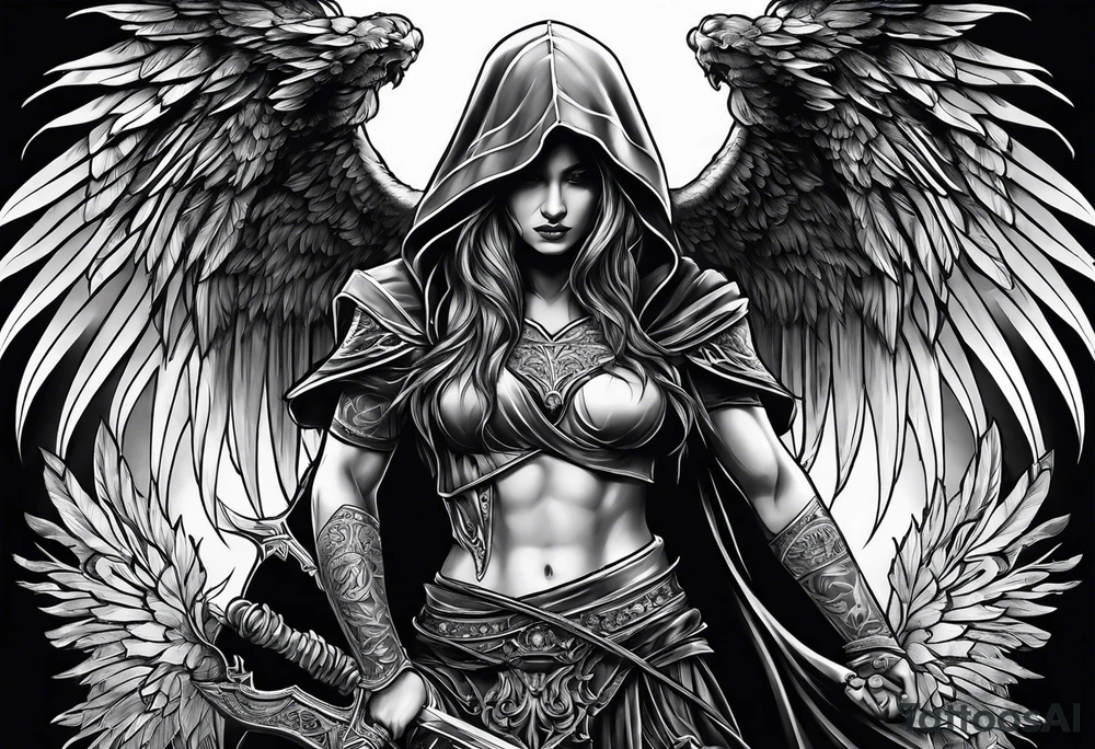 death angel tattoo idea