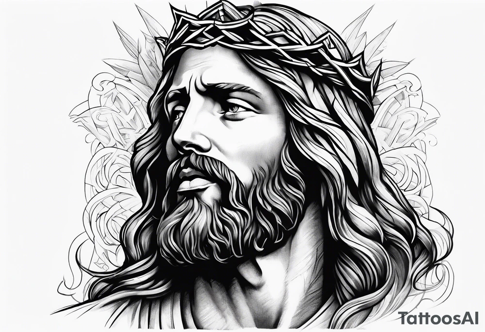 Jesus tattoo idea