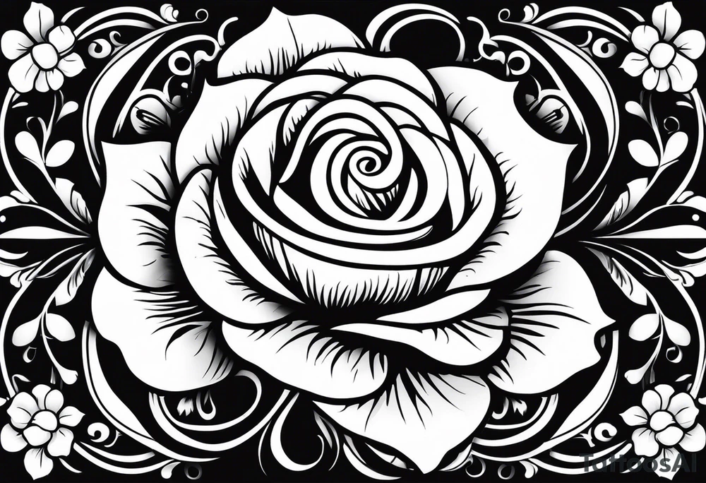 My mothers name is kerlande and her nickname is rose so like the flower tattoo idea