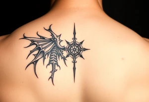 Dark magic small tattoo idea
