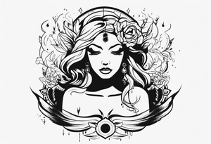 HB to the power of 2 tattoo idea