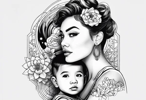 auntie and nephew tattoos ideas tattoo idea