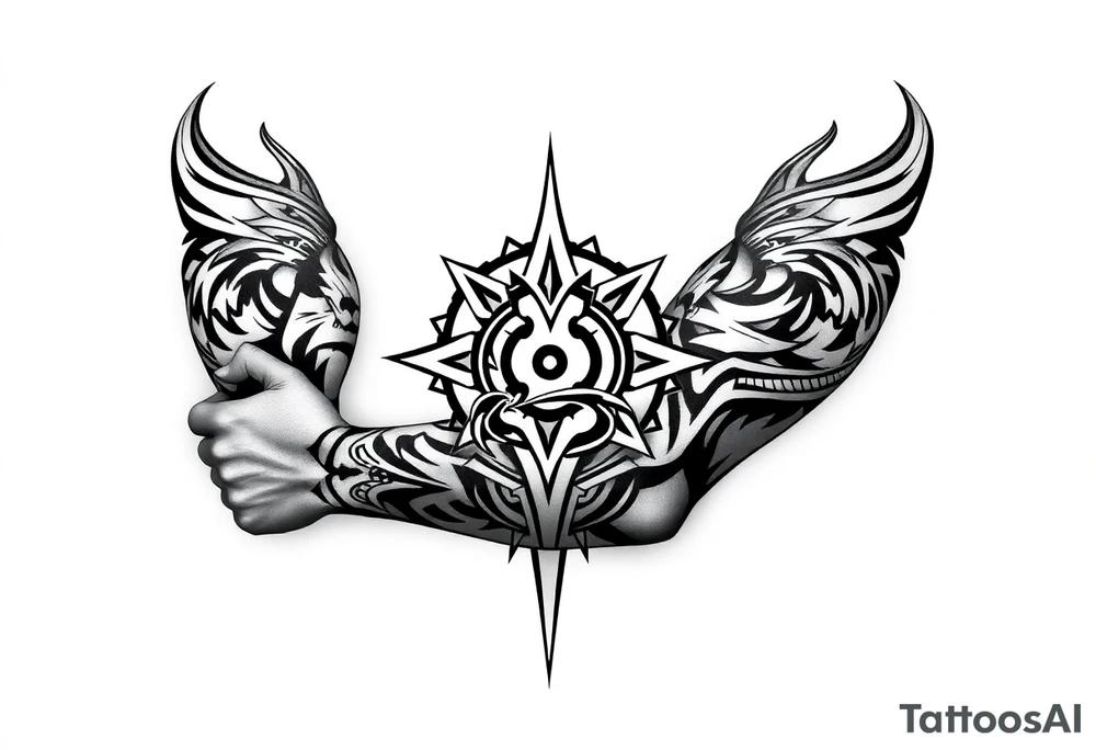Dragón Ball z tattoo idea