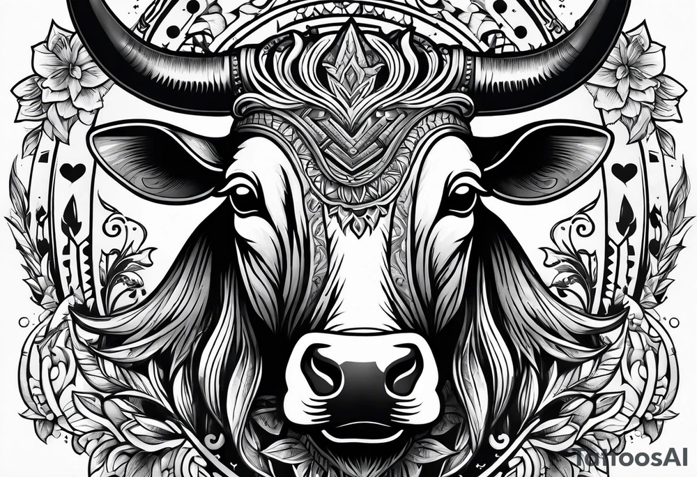 grab the bull by its horns tattoo idea
