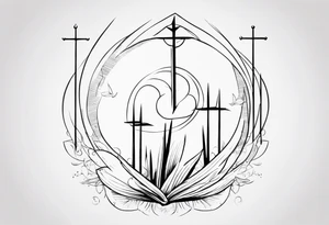 “God must increase, but I must decrease.” John 3:30 tattoo idea