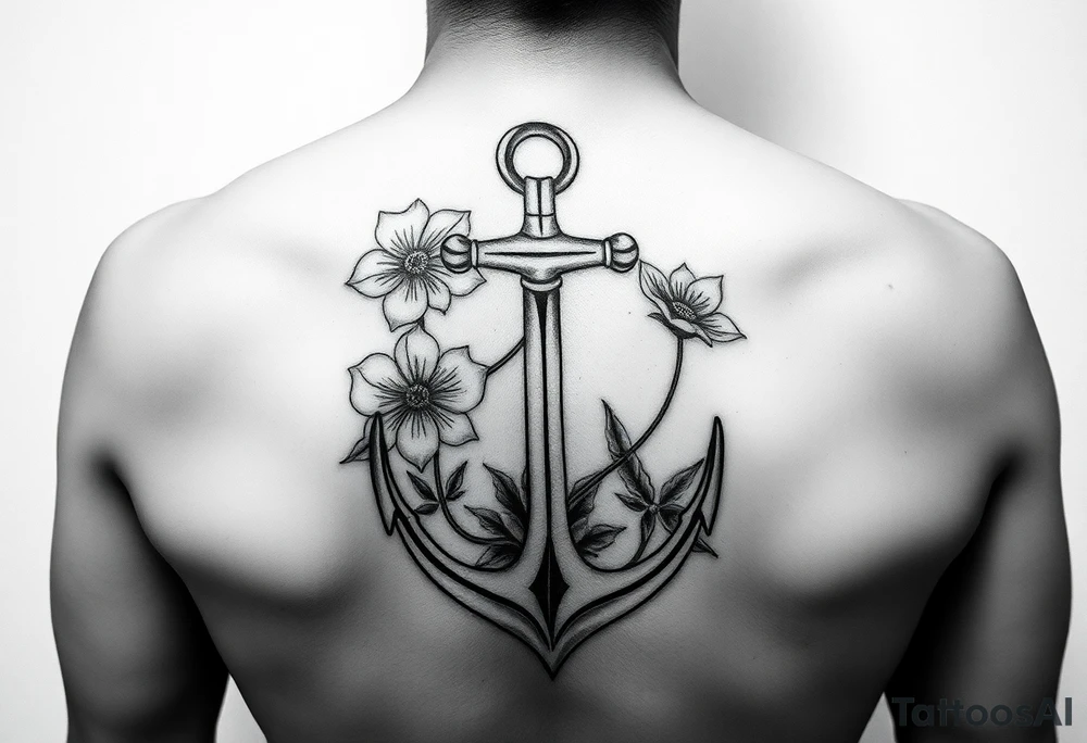 My mother’s name was sibell. Bell for short. She past away long ago. She was the anchor of our family she also loved the ocean and flowers and nature and space. Make a sleeve tattoo based on that. tattoo idea