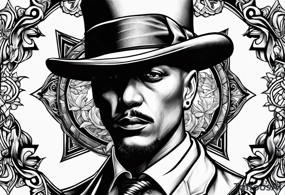 GANGSTER tattoo idea