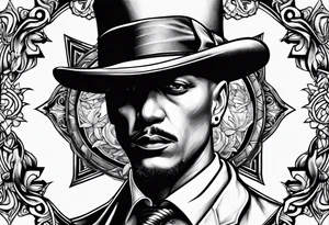 GANGSTER tattoo idea
