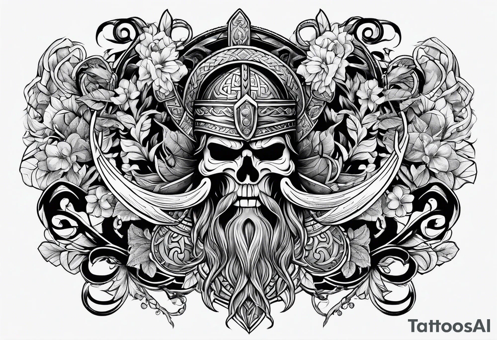 Viking tattoo idea