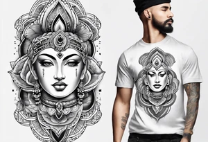 Chakra spiritual earthly tattoo idea