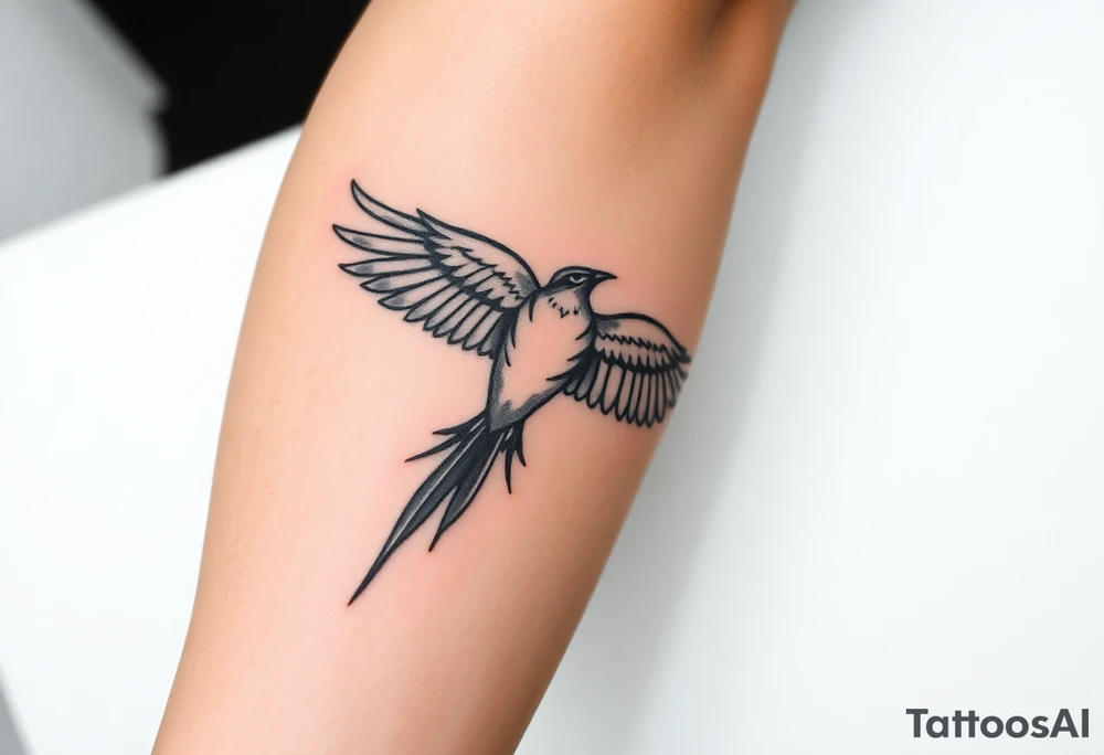 Lynard skynard  free bird tatoo.  With an old school army tatoo feel  location of tatoo will be on right forearm and on to my right hand. tattoo idea