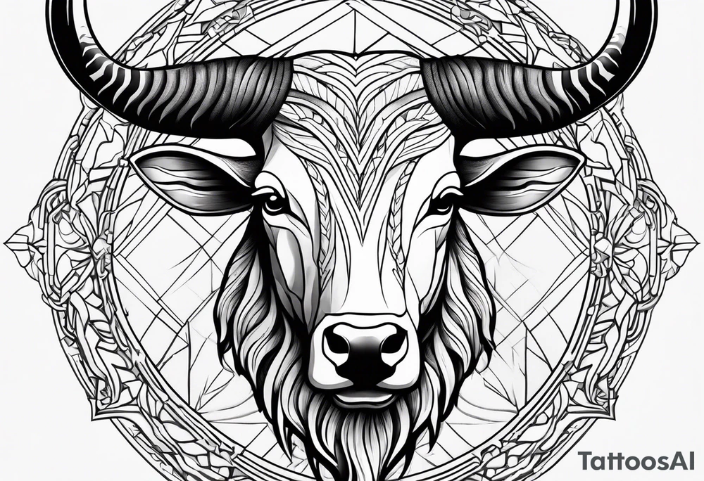 penis with horns tattoo idea