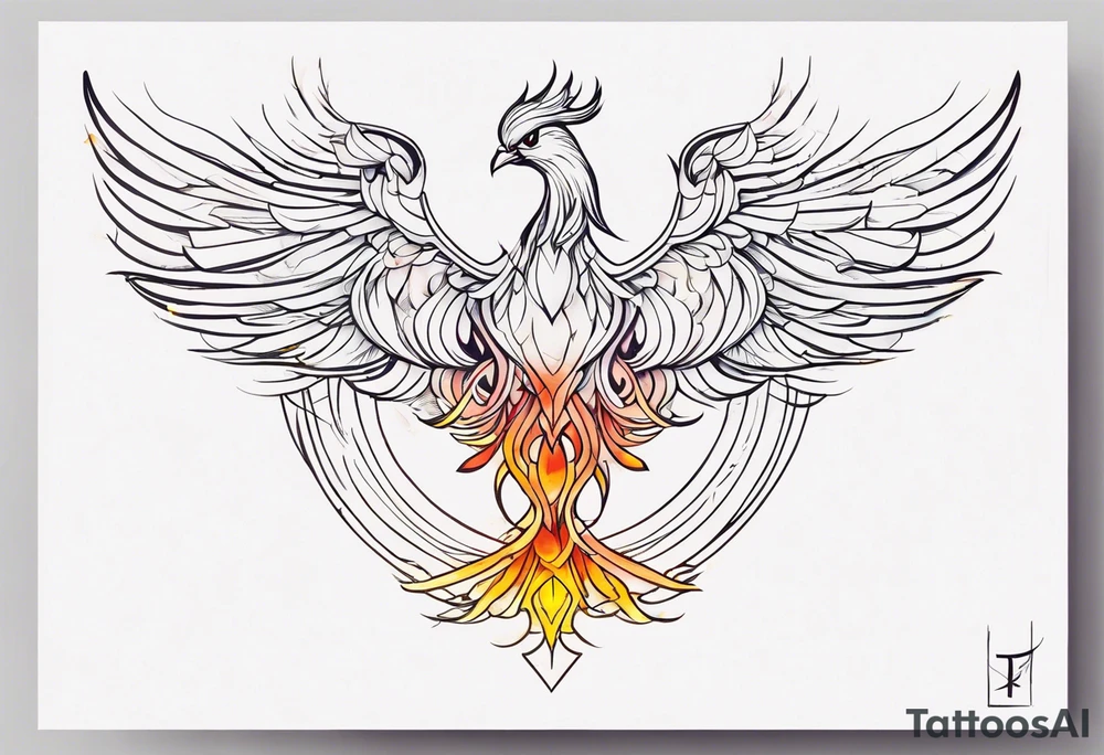 phoenix tattoo idea