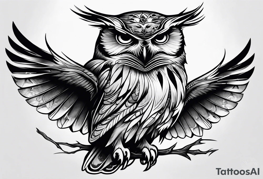 owl with a sheet over its head like a ghost tattoo idea owl with a sheet over its head like a ghost tattoo idea