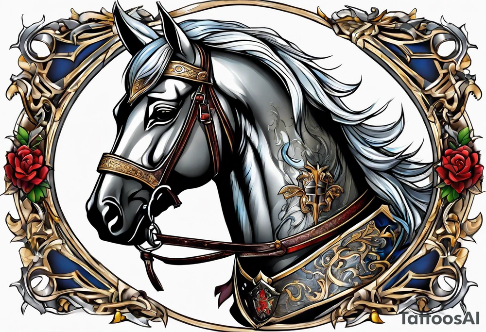 Knight tattoo idea