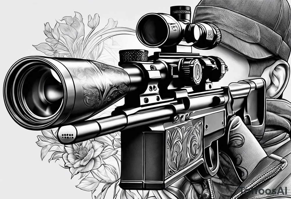 Sniper tattoo idea