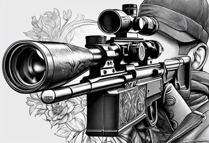 Sniper tattoo idea