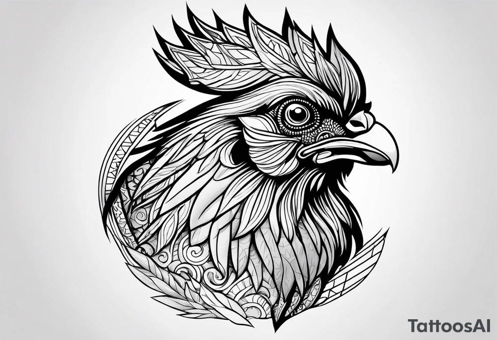 Chicken tattoo idea