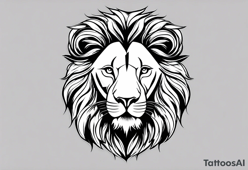 Lion from atlas tattoo idea
