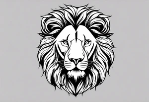 Lion from atlas tattoo idea