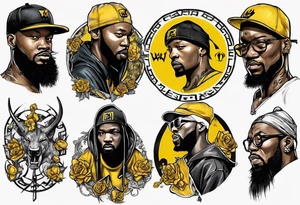 Wu Tang Clan tattoo idea