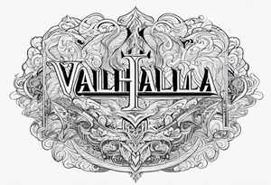 VALHALLA  poem tattoo idea