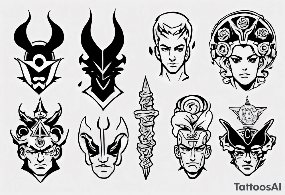 jojo's bizarre adventure tattoo idea