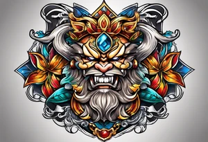 Bodybuilding tattoo idea