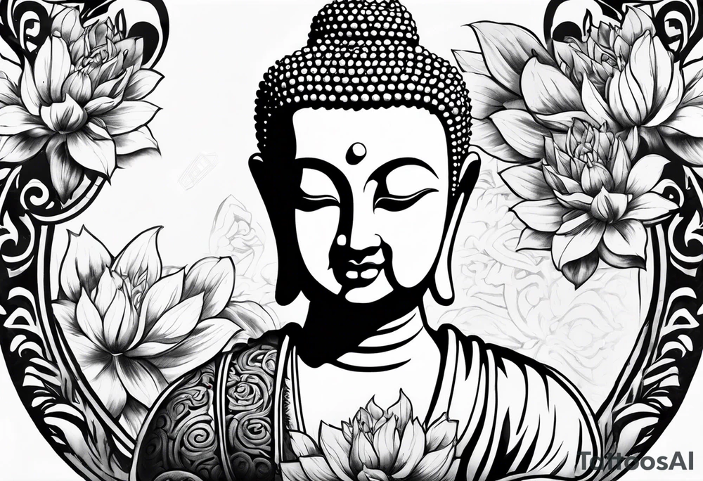 Buddah tattoo design tattoo idea