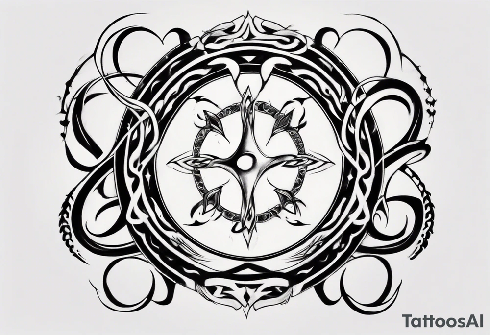 infinity loop tattoo idea