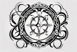 infinity loop tattoo idea