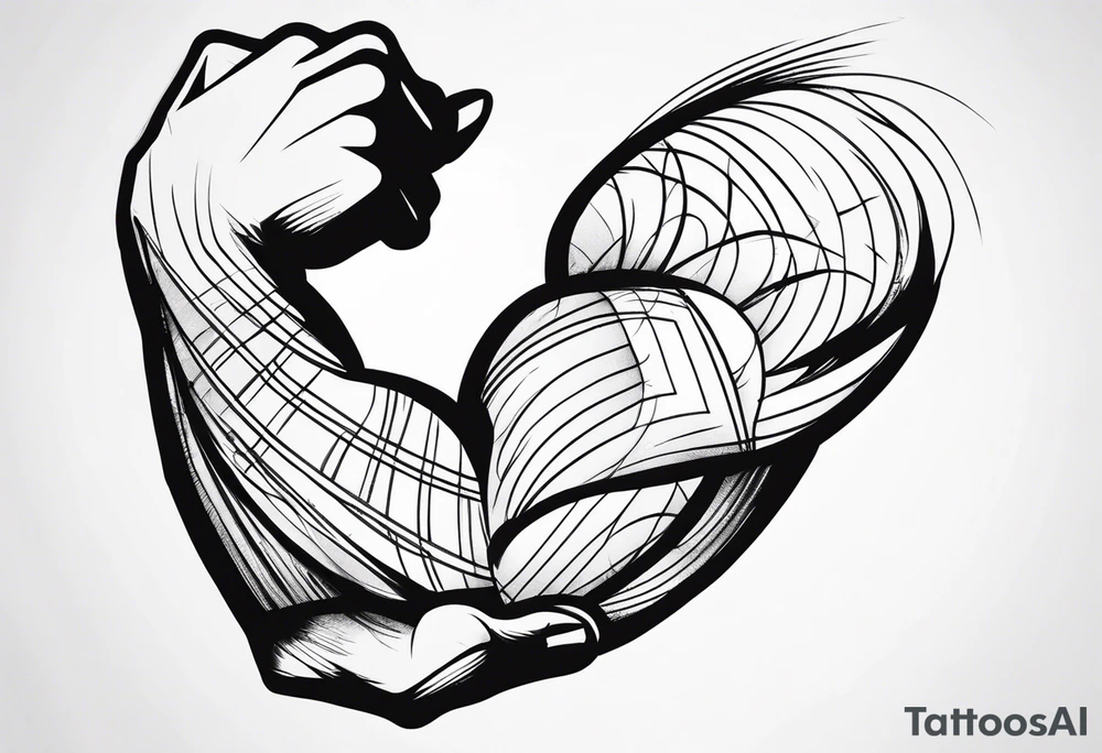 biceps tattoo idea
