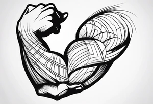 biceps tattoo idea
