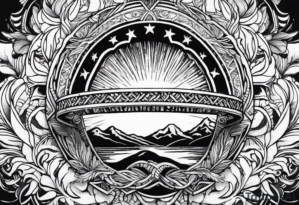 Olympic ring tattoo add on field hockey tattoo idea