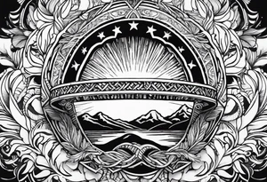 Olympic ring tattoo add on field hockey tattoo idea