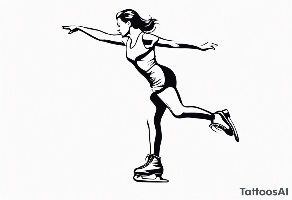 iceskater tattoo idea