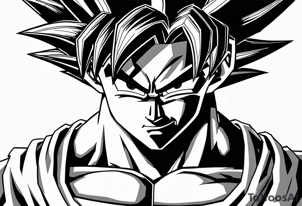 Son Goku tattoo idea