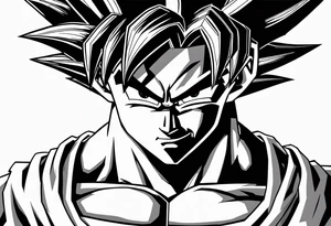 Son Goku tattoo idea