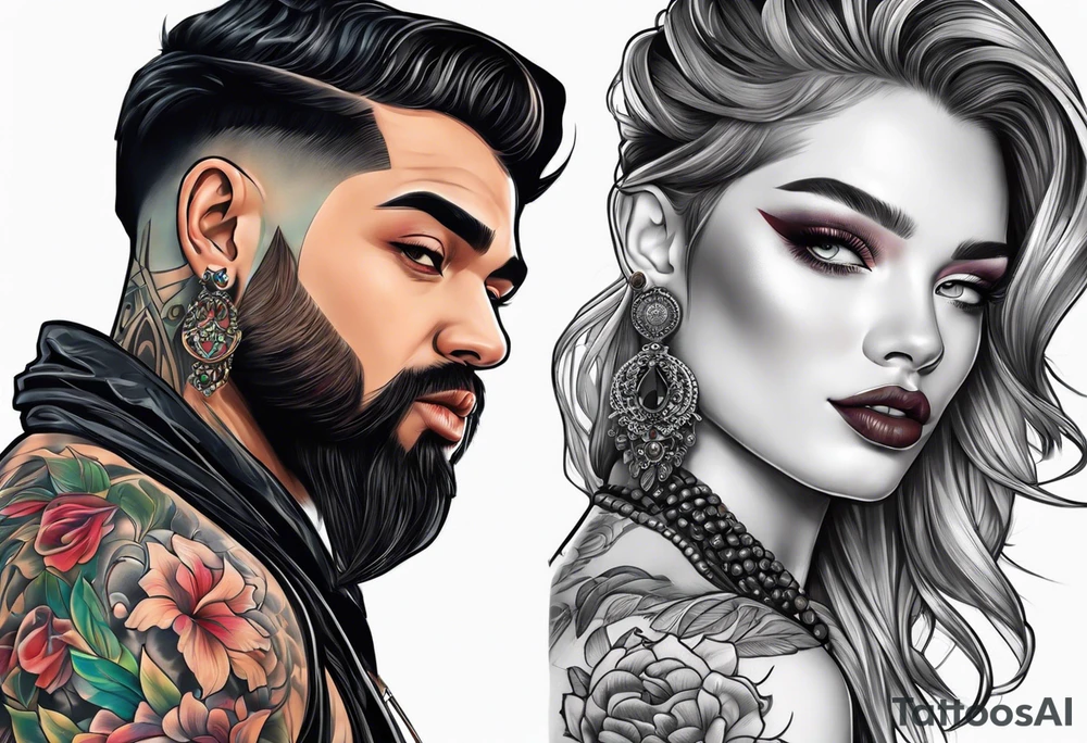Pe humana tattoo idea