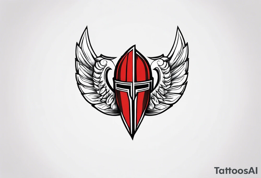 Ancient greek hoplite symbol tattoo tattoo idea