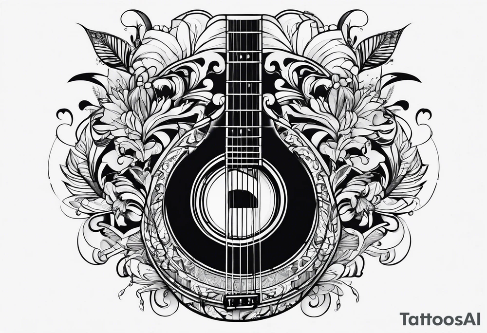music tattoo idea