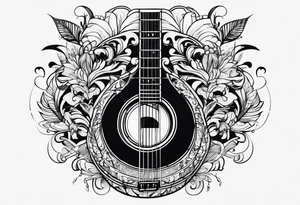 music tattoo idea