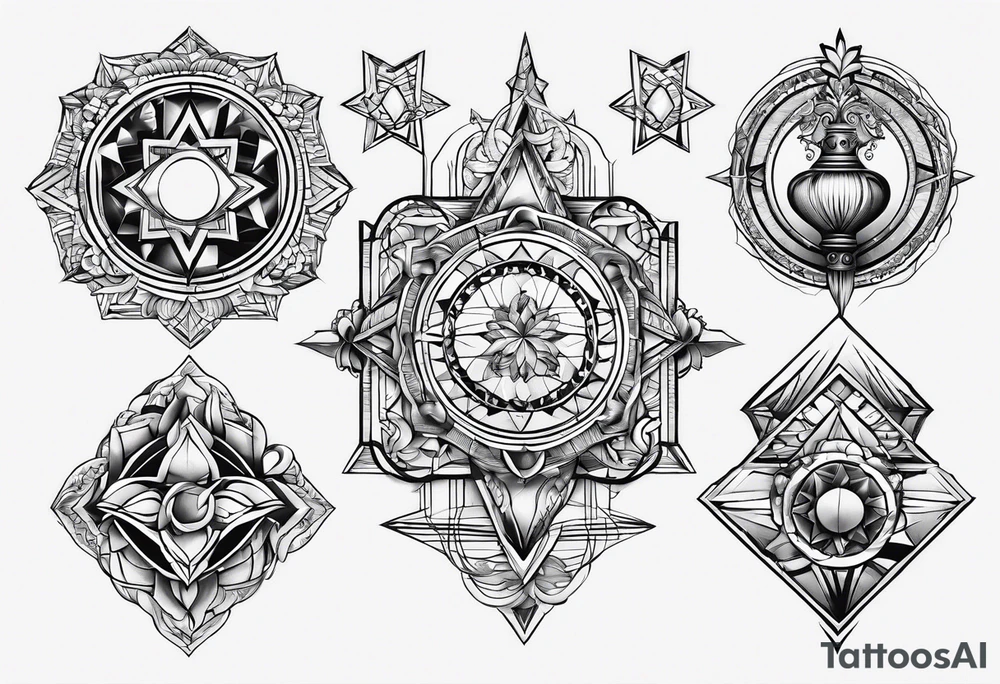 freedom and clear sight tattoo idea