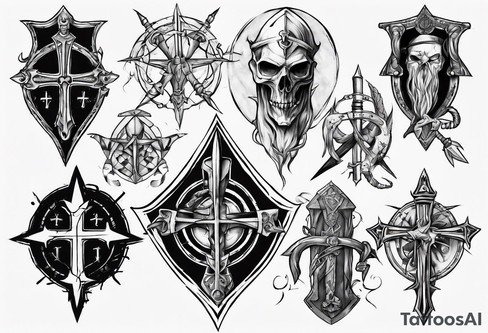 Templar tattoo idea