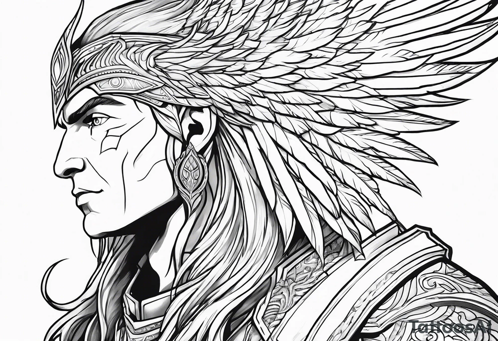 Kael'Thas and his phoenix tattoo idea