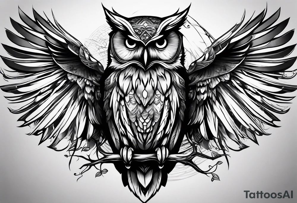 owl with a sheet over its head like a ghost tattoo idea owl with a sheet over its head like a ghost tattoo idea