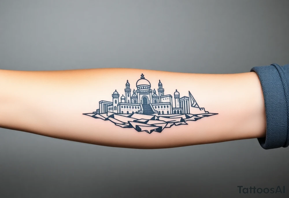 city of Atlantis
on arm tattoo idea